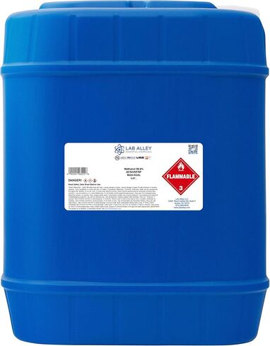 Lab Alley Methanol ≥99.8 ٪ ACS كاشف ، مثالي لمذيب الاستخراج ، مضاد للتجمد - مجموع جالون (حزمة من زجاجات كوارت 4 × 1) in Kuwait
