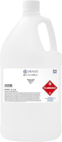 Lab Alley Methanol ≥99.8 ٪ ACS كاشف ، مثالي لمذيب الاستخراج ، مضاد للتجمد - مجموع جالون (حزمة من زجاجات كوارت 4 × 1) in Kuwait