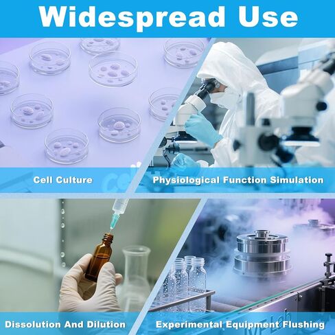 0.9% Normal Saline Solution, 500ml 0.1um Filtration Sterilized SPSS Buffer for Lab Use, DNase/RNase/Protease/Pyrogen Free, Ready-to-Use in Saudi Arabia