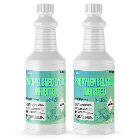 Propylene Glycol Inhibited - ACS Grade - 1 Quart Bottle - Versatile for Production Processes in Kuwait