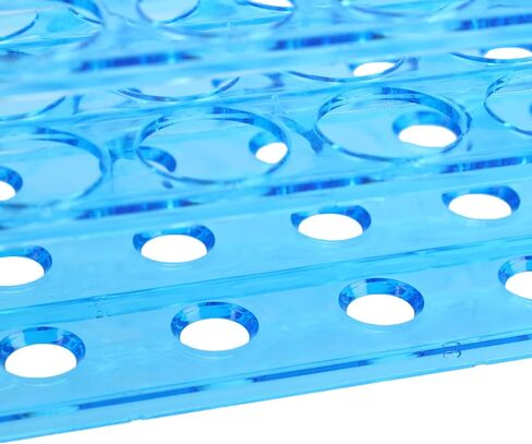 Removable Centrifuge Tube Rack Set – 10ml/15ml/50ml Multipurpose Lab Tube Holder, 2 Pack Large & Small Racks for Lab & Home Use (Blue - 50 Holes 1Pack) in Kuwait