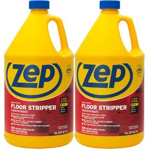 ZEP Heafty -Duty Floor Stripper Ammonia Free Concentrate - 1 جالون (حالة من 2) ECZULFFS1282 - تزيل صيغة الطوائف المنخفضة ، والتلميع ، والتراكم الثقيل على الأرضيات in Saudi Arabia