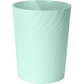 Small Plastic Trash Can - 2 Gallon - Light Green - Wastebasket Garbage Can Container in Saudi Arabia