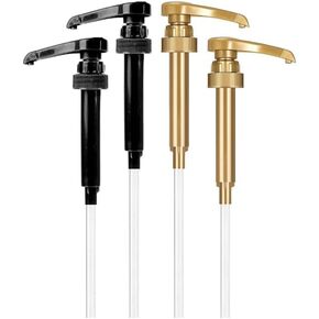 3Pack Coffee Syrup Pump, Compatible with Toran i, DaVinci, Jordans Skinny Syrups - Toran i Syrup Pump Dispenser Fits 25.4 Oz/750Ml Bottles, For Coffee Flavoring Syrups, Teas, Snow Cones, Smoothies in Saudi Arabia