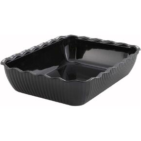 Winco Deli Crock ، 13 "× 10" × 3 "، أسود in Saudi Arabia