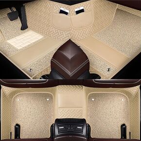 مخصص لـ Ford Mustang 2015-2024 سجاد الحصير غير المنقوش Light Light Logo Coverage Convers in Kuwait