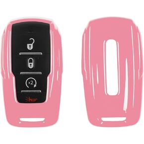 Key Fob Cover Key Case Shell Cover Holder Protector Fit for Dodge RAM 2018+, White in Kuwait