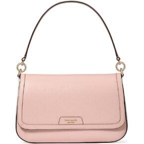 كيت سبيد نيويورك هدسون كيس كتف رفرف جلدي محصور بالحصى ، معجنات وردية in Kuwait