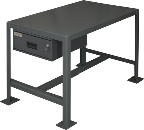 طاولات آلة Durham Steel متوسطة الرسوم مع درج ، MTD182418-2K195 ، 1 رفوف ، 2000 رطل ، 24 "طول × 18" عرض × 18 "الارتفاع in Saudi Arabia