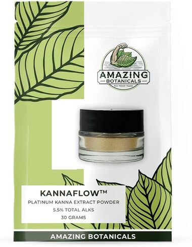 Lab Refined Sceletium Tortuosum Extract | 5.5% Active Alkaloid - 25mg per Serving - Includes a Convenient dosing Spoon for Effective dosing - (1 Gram) in Saudi Arabia