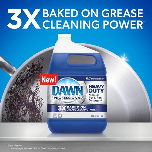 Dawn Professional Professional Duty Duty Pot and Pan Soap Soap ، 1 جالون (حالة 2) in Kuwait