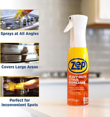 ZEP zep degreaser و mist mist -16 fl oz zucit20 -يزيل الزيت والشفى والمواد اللاصقة والمطبخ ، في المناطق التي يصعب الوصول إليها in Saudi Arabia