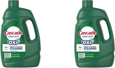 Cascade Complete Gel + Oxi Dishwasher Sendergent ، 125 Fl. أوز. in Kuwait