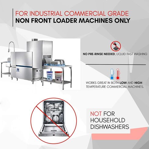 GreenFist Lybramatic | Commercial Dishwasher Detergent Industrial Grade [Ready-to-Use] Liquid (5 Gallon Pail) in Saudi Arabia