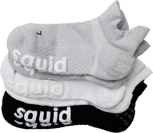 squid socks Non Slip Grip Socks | Anti Slip Athletic Grip Ankle Socks | Adults & Teen Sizes S, M, L in Saudi Arabia