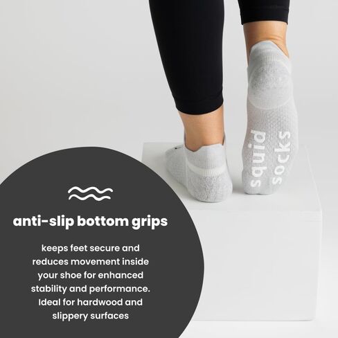 squid socks Non Slip Grip Socks | Anti Slip Athletic Grip Ankle Socks | Adults & Teen Sizes S, M, L in Saudi Arabia