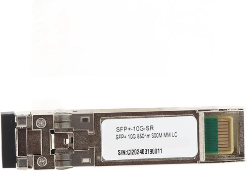 10G SFP جهاز الإرسال والاستقبال البصري منخفض الطاقة استهلاك الطاقة 10 جيجابايت/ثانية وحدة LC Multimode للشبكات in Kuwait