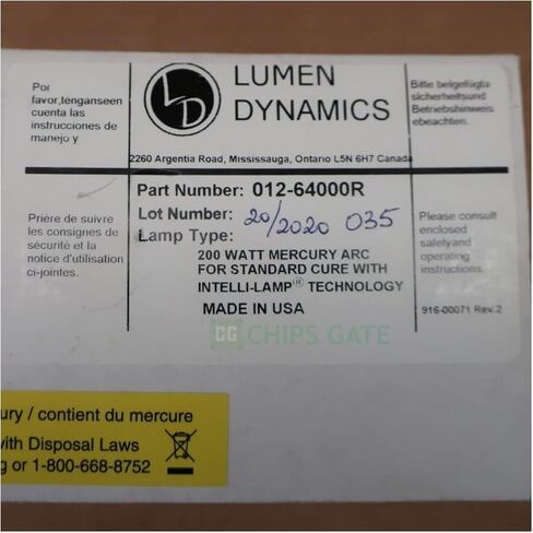 New 012-64000R Arc Lamp Express Shipping in Saudi Arabia