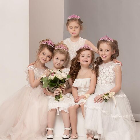 TOBATOBA 10Pcs Tiaras for Women Girls Sparkling Rhinestone Princess Tiara Headband Crowns for Women Girls Tiaras Set Small Tiara Bulk for Birthday Party Wedding School Classroom Costumes Proms in Saudi Arabia