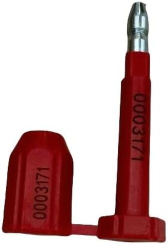 Bolt Seals Shipping Seals with Print Progressive Numbering,Shipping Container Locks for Cargo Containers,Truck,Trailers (Blue, 50PCS) in Saudi Arabia