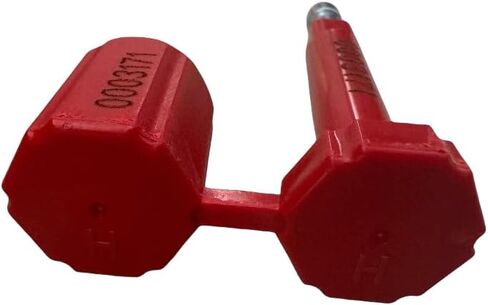 Bolt Seals Shipping Seals with Print Progressive Numbering,Shipping Container Locks for Cargo Containers,Truck,Trailers (Blue, 50PCS) in Saudi Arabia