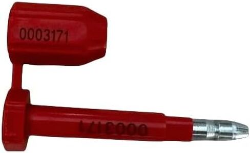 Bolt Seals Shipping Seals with Print Progressive Numbering,Shipping Container Locks for Cargo Containers,Truck,Trailers (Blue, 50PCS) in Saudi Arabia
