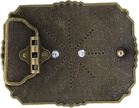 HUABOLA CALYN Long Horn Bull Western Belt Buckle in Saudi Arabia
