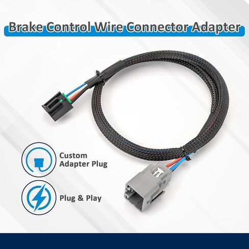 Wsays Brake Control Wiring Adapter with Plug & Play Connector Compatible with Ram 1500/2500/3500/4500/5500 2015-2024 in Kuwait