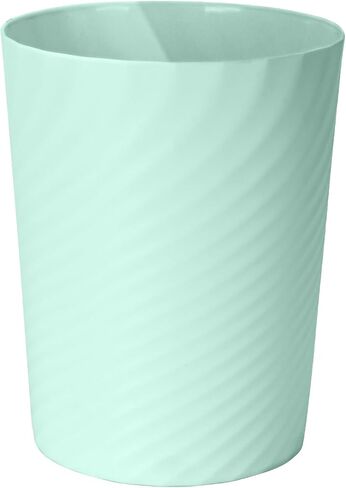 Small Plastic Trash Can - 2 Gallon - Light Green - Wastebasket Garbage Can Container in Saudi Arabia