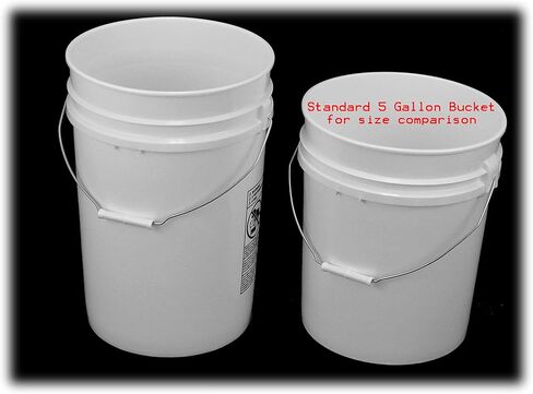 50 mil 1 Gallon Bucket (50 mil) 8" Diameter, 7.25" Height in Saudi Arabia