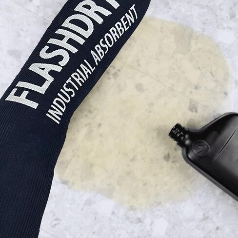FlashDry Absorbent Socks with Coir 5 Ft – Heavy-Duty Spill Containment & Leak Control for Hydrocarbons and Machine Fluids – Customizable with Velcro Ends, Reusable for Industrial & Home Use in Saudi Arabia
