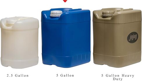 API Kirk Containers 5 Gallon Samson Stackers ، Blue ، 4 Pack (20 Gallons) ، مجموعة تخزين مياه الطوارئ - جديدة! - ينظف! - محاصر! - مجموعة تتضمن حنفية واحدة وجع غطاء in Kuwait