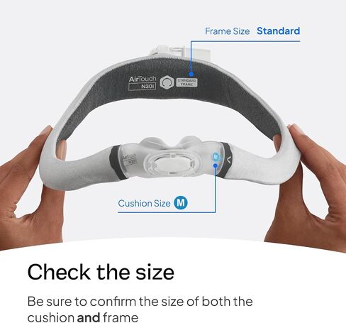 ResMed AirTouch N30i Frame System (Without Headgear) - Standard Frame/Medium Cushion in Saudi Arabia
