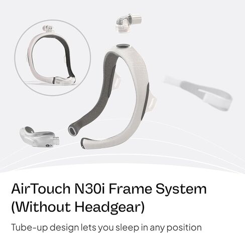 RESMED AirTouch N30I Frame System (بدون غطاء رأس) - إطار/وسادة متوسطة قياسية in Saudi Arabia