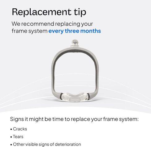 RESMED AirTouch N30I Frame System (بدون غطاء رأس) - إطار/وسادة متوسطة قياسية in Saudi Arabia