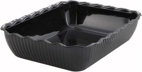 Winco Deli Crock ، 13 "× 10" × 3 "، أسود in Saudi Arabia