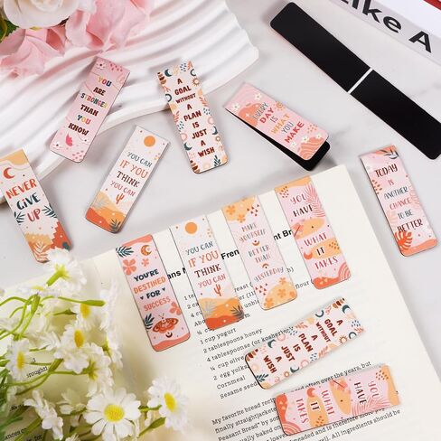 Dark Romance Magnetic Bookmark Gifts - Wxiben 30PCS Funny Magnetic Bookmarks Gothic Book Mark Magnets Romantasy Page Marker Clip Gift for Women Girls Dark Romance Reader Students Teachers Supplies in Saudi Arabia