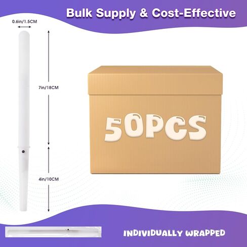 50 PCS LED Cotton Candy Candy - Therming Cotton Candy Sticks for Pirافح - حاملي حلوى القطن القابلة لإعادة الاستخدام ومقاوم للماء - ألوان نابضة بالحياة لعيد الميلاد وأعياد الميلاد والأحداث in Kuwait