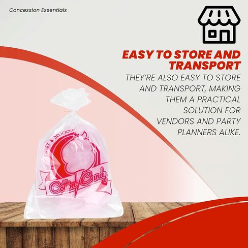 استيعاب الامتياز الأساسيات القطن أكياس الحلوى-300CT أكياس حلوى القطن مع روابط تويست ، ارتفاع 0.5 "، 18" عرض ، 12 "طول (حزمة 300) in Kuwait
