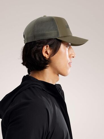 Arc'teryx Bird Word Word Hat Hat | قبعة سائق شاحنة خفيفة الوزن - إعادة تصميم in Kuwait