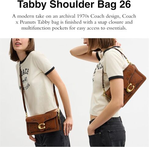 Coach Tabby Shoulder Bag 26, LH/Chalk in Saudi Arabia