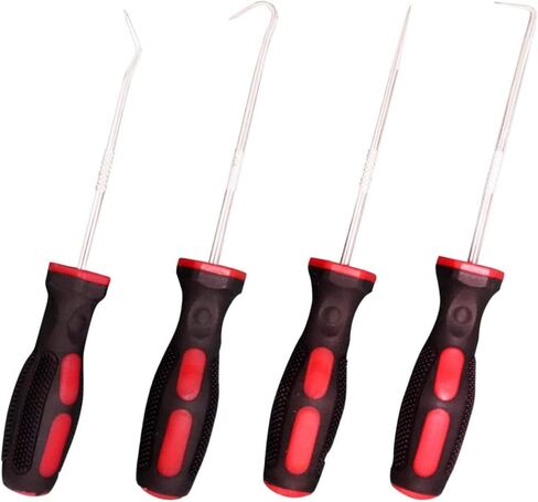 ALWORKKIT 10-Piece Precision Pick & Hook Set, Car Auto Oil Seal O-Ring Seal Gasket Pick Mini Precision Hooks Professional Puller Remover Mechanic Tool in Saudi Arabia