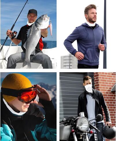 3 Pieces Balaclava Face Mask Outdoor Cycling Headgear Motorcycle Face Masks for Men and Women (Orange) in Saudi Arabia