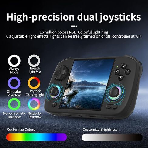 RG Cubexx Retro Handheld Game Console ، 3.95 بوصة IPS Screen Linux System مدمج في 64G TF Card Super in Kuwait