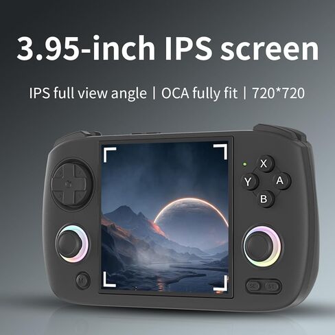 RG Cubexx Retro Handheld Game Console ، 3.95 بوصة IPS Screen Linux System مدمج في 64G TF Card Super in Kuwait