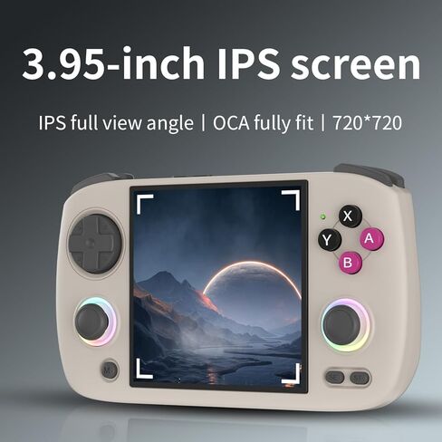 RG Cubexx Retro Handheld Game Console ، 3.95 بوصة IPS Screen Linux System مدمج في 64G TF Card Super in Kuwait