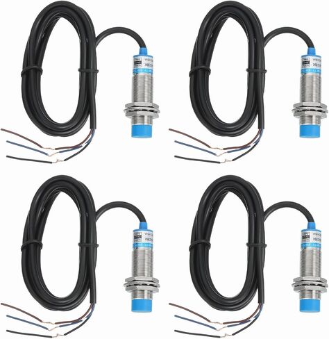 MECCANIXITY Inductive Proximity Sensor,NPN NC M18 DC 6-36V 300mA Proximity Switch Detector Approach Sensor 8mm 3 Wire for Industrial Automation LJ18A3-8-Z/AX in Saudi Arabia
