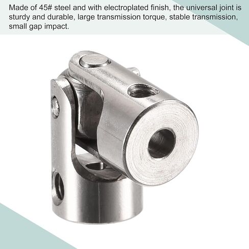 Meccanixity 2mm إلى 3mm dia inner diat roundable dointable incaft incaft jotpling motion ancler l23 x d9 with procks and wrench for rc model pack of 4 in Kuwait