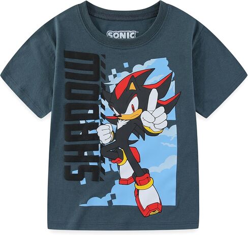 SEGA Sonic The Hedgehog Boys Short Sleeve T-Shirt for Big Kids in Kuwait