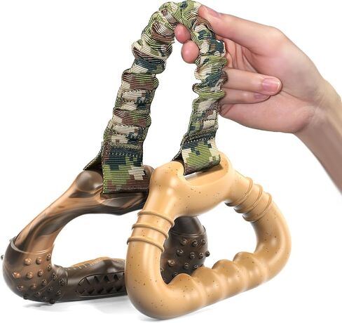 Dog Tug Toy for Large Dogs – Durable Tug-of-War Toy for Aggressive Chewers, Interactive Training Chew Toy with Elastic Rope for Indoor & Outdoor Play in Kuwait